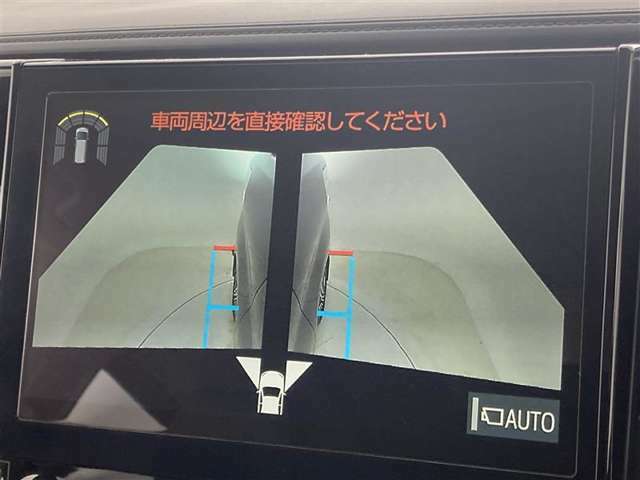 幅も大きいクルマなので、すれ違いも心配ですよね。バックカメラだけでなく、サイドカメラも装備しています。裏道のすれ違いの時なども、活躍してくれます。