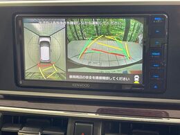 【パノラマモニター】専用のカメラにより、上から見下ろしたような視点で360度クルマの周囲を確認することができます☆死角部分も確認しやすく、狭い場所での切り返しや駐車もスムーズに行えます。