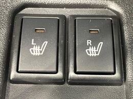 【シートヒーター】寒い日に重宝するシートヒーター！エアコンより早く温まってくれるので寒がりの人も安心ですね♪エアコンの温風は乾燥するから苦手、という方にもをおすすめです。