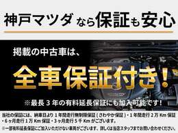 保証期間は納車日より6ヶ月間・期間内走行距離1万キロ迄です