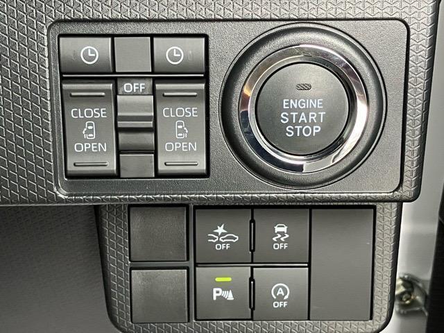 【プッシュボタンスタート】ワンタッチでエンジンの作動が出来るプッシュボタンスタートを採用しております☆