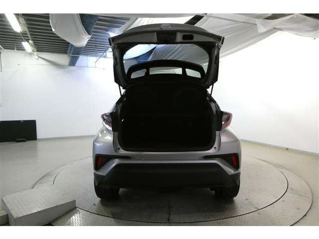 バックドアを開けた状態です。