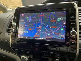 【純正メーカーナビ】装備でフルセグTV視聴やBluetooth等充実装備。