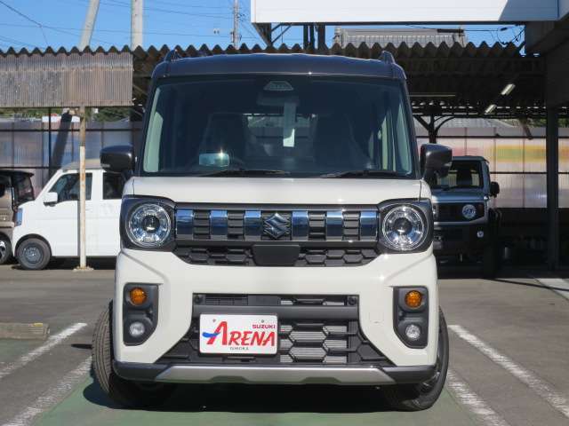 大きなSのマークの看板が目印です。スズキのお車をお探しなら長くお付き合い頂ける池田マイカーセンターにご相談くださいませ。お待ちしております。