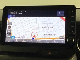 アップルカープレイ・アンドロイドオート対応ギャザズナビ搭載です。知らない道も安心ですね！
