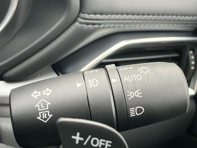 夜間走行に活躍する、オートライトも装備しています。