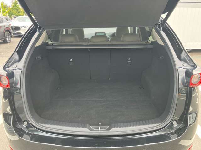 電動リフトゲートで開閉楽々。開閉の上限設定もできますので、低い立体駐車場などでも便利です。