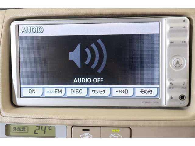 CD・SDオーディオ・Bluetoothオーディオ再生可能♪ワンセグTV視聴可能