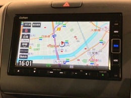 ギャザズナビ搭載です。知らない道も安心ですね！