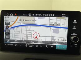 【純正9インチナビ】『カーナビ』の画像になります。ナビ利用時のマップ表示は見やすく、いつものドライブがグッと楽しくなります！