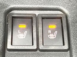 【シートヒーター】寒い日に重宝するシートヒーター！エアコンより早く温まってくれるので寒がりの人も安心ですね♪エアコンの温風は乾燥するから苦手、という方にもをおすすめです。
