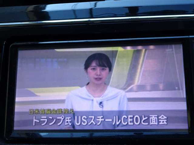 地デジTVが装備されております。