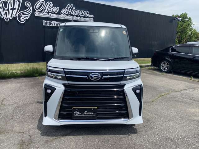 【カスタムRS4WD ・試乗車】ターボ/ナビ装着車用アップグレードパック/社外メモリーナビ＆/地デジ/バックカメラ/両側パワスラ/前席シートヒーター/LEDライト＆フォグ/オートハイビーム/助手席