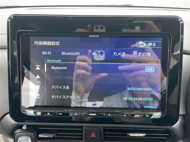 Bluetooth接続可能！好きな音楽を流しながら楽しくドライブできます！
