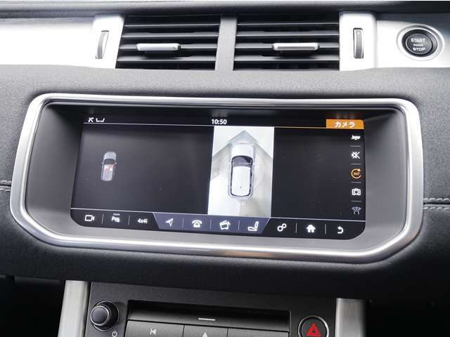 360度ビューカメラは、周囲を全方位で確認でき、駐車や狭い場所での運転が安全かつ快適に。視覚的な安心感を提供します。