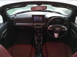 オープンカーにすると開放感がすごいあります！楽しいドライブ間違いなしですね！