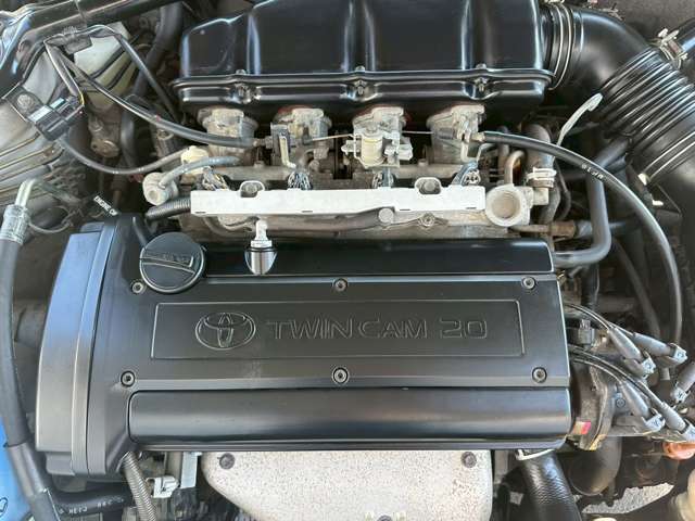 トヨタの名機4A-Gツインカム20！黒ヘッド搭載！