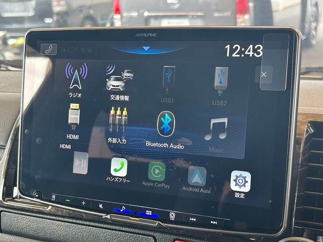アルパインBIGX11インチディスプレイオーディオを装備！！