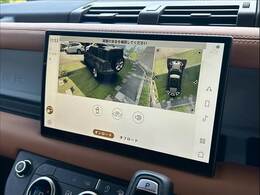 「アラウンドビューモニター」を装備で駐車が苦手な方でも安心です。