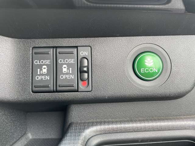 エコモード切り替えスイッチ・両側パワスラスイッチ