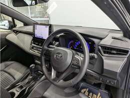 見通しのよいすっきりとした視界で、誰でも運転しやすいです。運転のしやすさは疲れにくさにも繋がりますよ♪