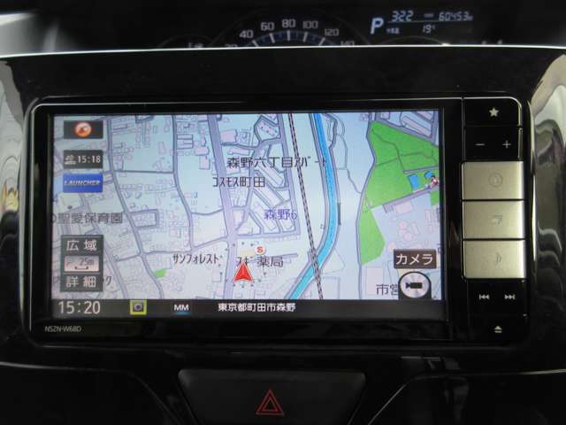 こちらがナビ画面・・・