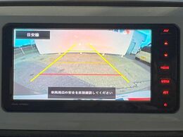 【バックカメラ】駐車時に後方がリアルタイム映像で確認できます。大型商業施設や立体駐車場での駐車時や、夜間のバック時に大活躍！運転スキルに関わらず、今や必須となった装備のひとつです！