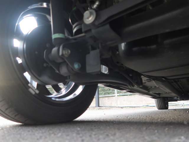 サビもなくキレイな足回りの画像