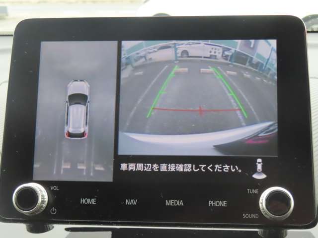 バックカメラ・全周囲カメラとの連動もバッチリ！