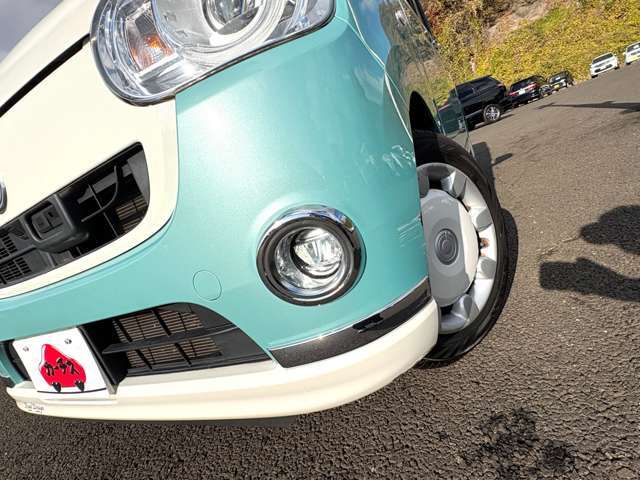 「フォグランプ」　霧の中ではヘッドライトではなく、コチラを使いましょう♪