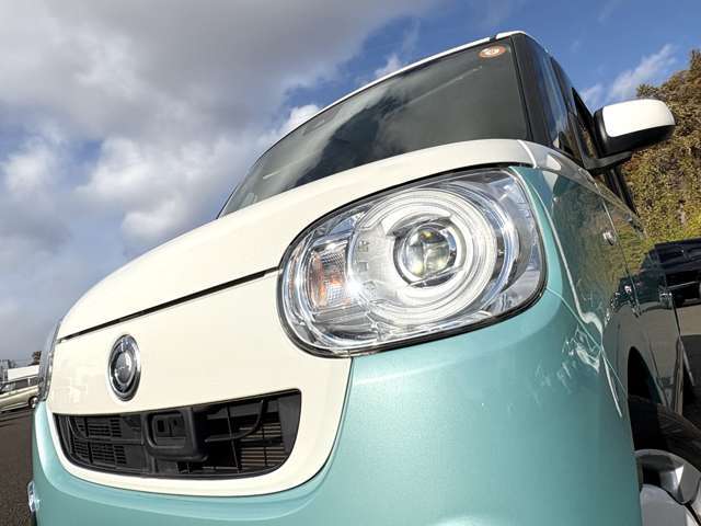 「LEDヘッドライト」　明るい！省電力！長寿命！暗い夜道も安全に運転できますね♪