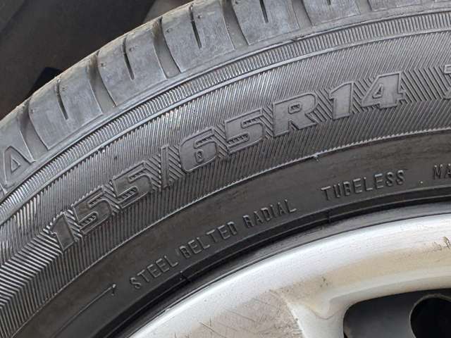 タイヤのサイズはこちらです☆