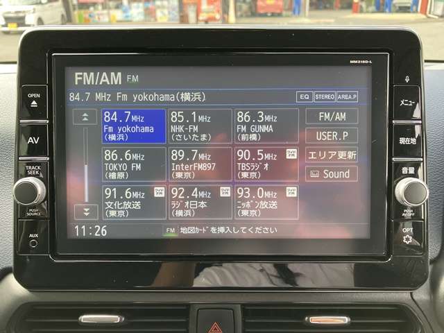 純正ナビ　フルセグテレビ付き