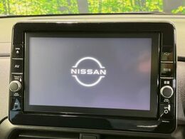 【大画面ナビ】人気の純正大型9インチナビを装備。存在感のある大画面はインパクト大！ナビ利用時のマップ表示は見やすく、テレビやDVDは臨場感がアップ！いつものドライブがグッと楽しくなります♪