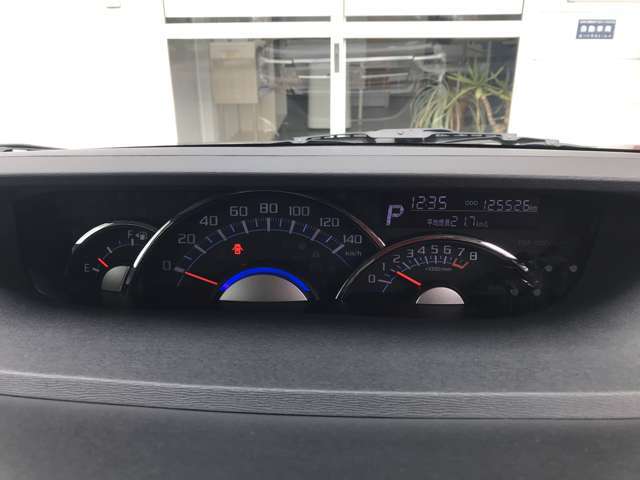 メーターパネルをご覧ください。
