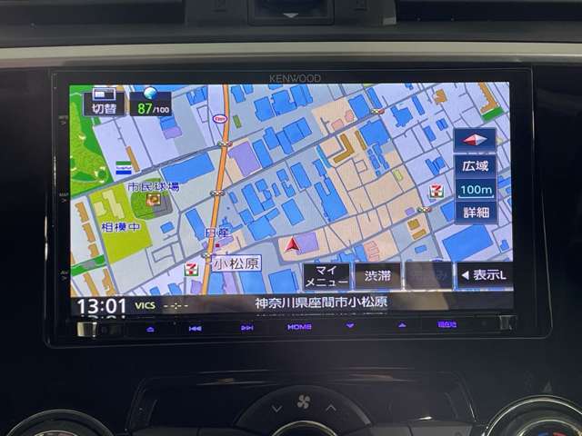 【カーナビ】『カーナビ』の画像になります。ナビ利用時のマップ表示は見やすく、いつものドライブがグッと楽しくなります！