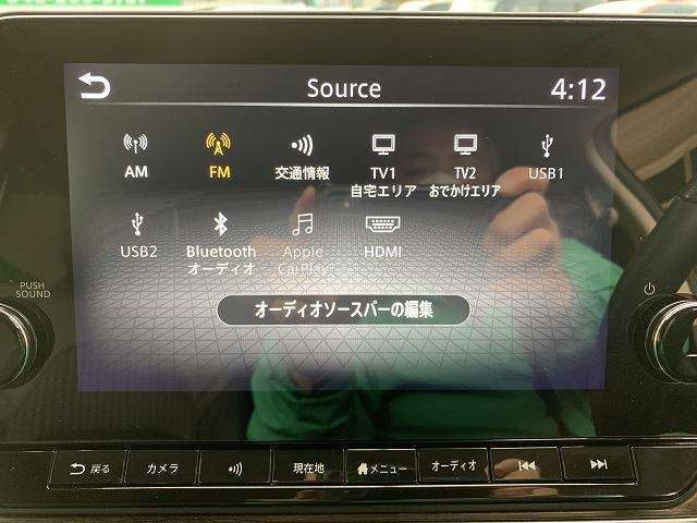 純正メモリナビ、フルセグTV付き、Bluetoothオーディオも再生可能です！ナビ付き条件でお探しの方は必見です！