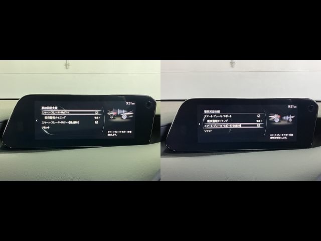 フォワードセンシングカメラやミリ波レーダー、コーナーセンサーを駆使し、ドライバーが快適に運転できる様、各種安全装備も満載。
