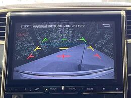 【バックカメラ】駐車時に後方がリアルタイム映像で確認できます。大型商業施設や立体駐車場での駐車時や、夜間のバック時に大活躍！運転スキルに関わらず、今や必須となった装備のひとつです！