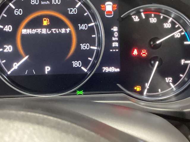 現在の走行距離です。