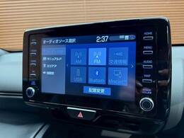 純正ディスプレイオーディオ搭載。ラジオ、Bluetoothお楽しみいただけます。