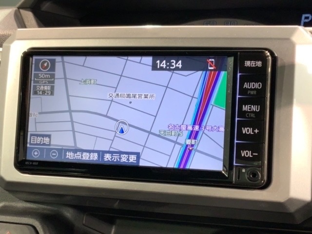 純正ナビ搭載です。知らない道も安心ですね！