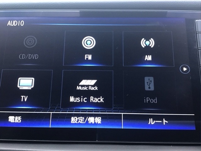 ナビ機能だけではありません、オーディオ機能も充実しています。