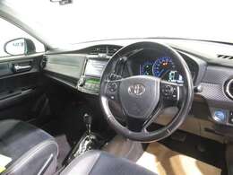 見通しのよいすっきりとした視界で、誰でも運転しやすいです。運転のしやすさは疲れにくさにも繋がりますよ♪