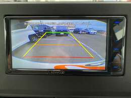 バックカメラもあるから駐車も安心