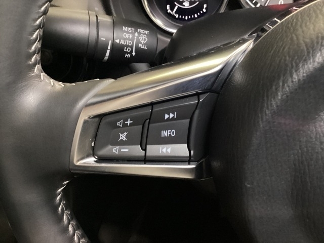 オーディオリモートコントロールスイッチにより、手元でのステレオ操作や、ハンズフリー通話が楽しめます。
