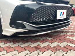 【モデリスタエアロ】人気のモデリスタエアロを装着！クルマの外観がよりスタイリッシュになり、街中で存在感あふれる1台に♪将来買い替える時にもリセールに影響しやすく、価値ある人気の装備です！