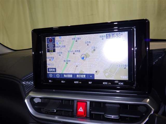 ナビ装着車で知らない道もラクラク！