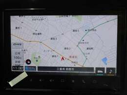 9インチの大画面メモリーナビ搭載！テレビはフルセグでDVDもご覧いただけます！