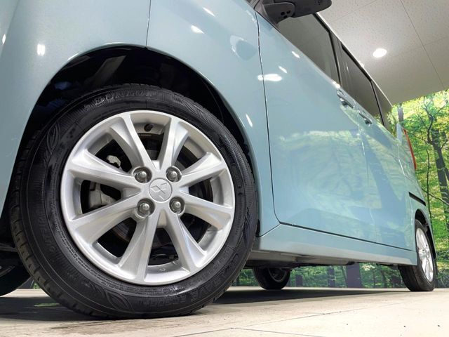 【純正14インチアルミホイール】外観にマッチした純正アルミホイールを装着しております。各種社外アルミホイールや、スタッドレスタイヤも取扱いしております。是非ご相談ください♪